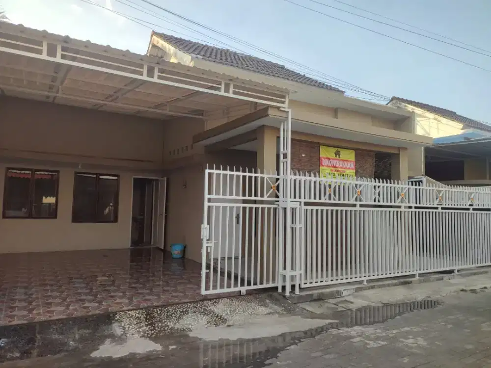 disewakan dikontrakkan rumah sendiri baturan, fajar indah, solo, jajar