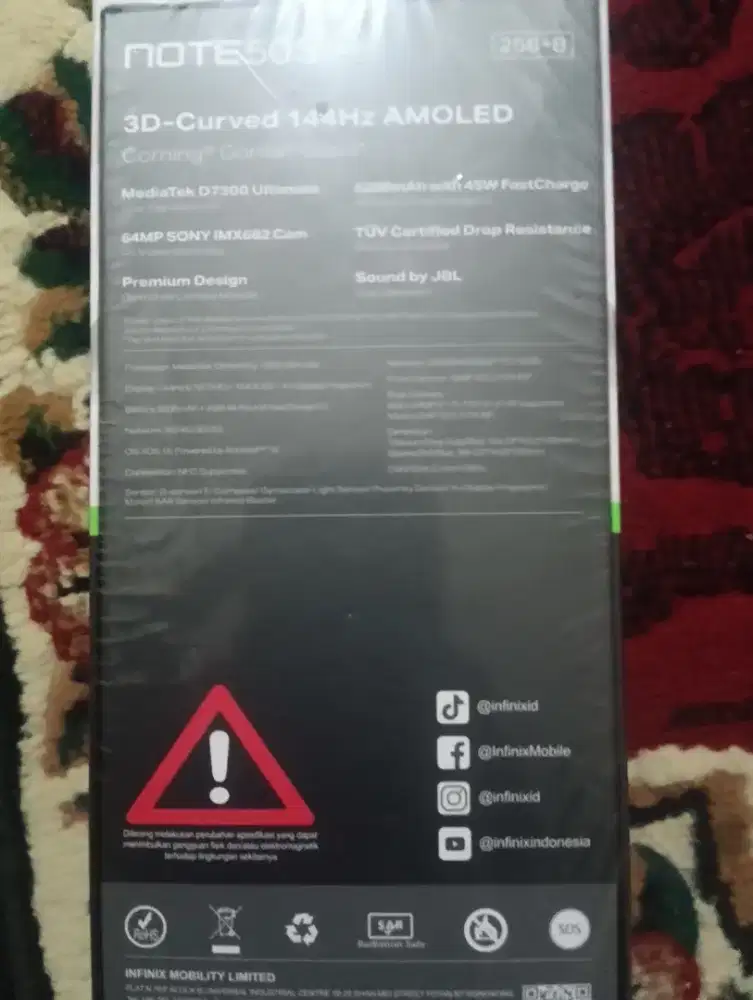Infinix not 50s 5G 8/256