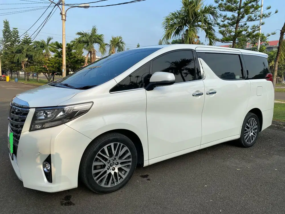 Toyota Alphard 2017 Bensin