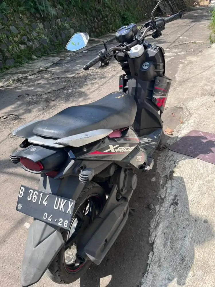 Jual cepat motor x ride tahun 2016