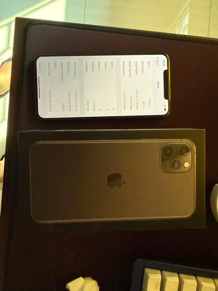 Iphone 11 promax pro max 256gb dual sim surabaya