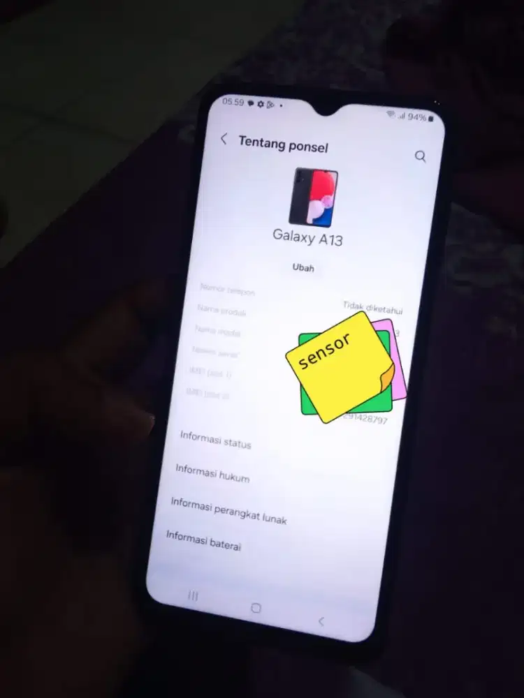 Samsung A13 Hp only
