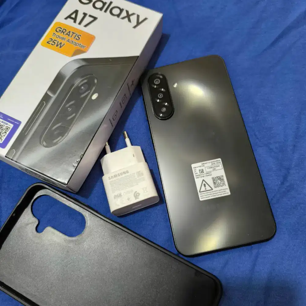 Samsung A17 8/128gb fullset + adaptor