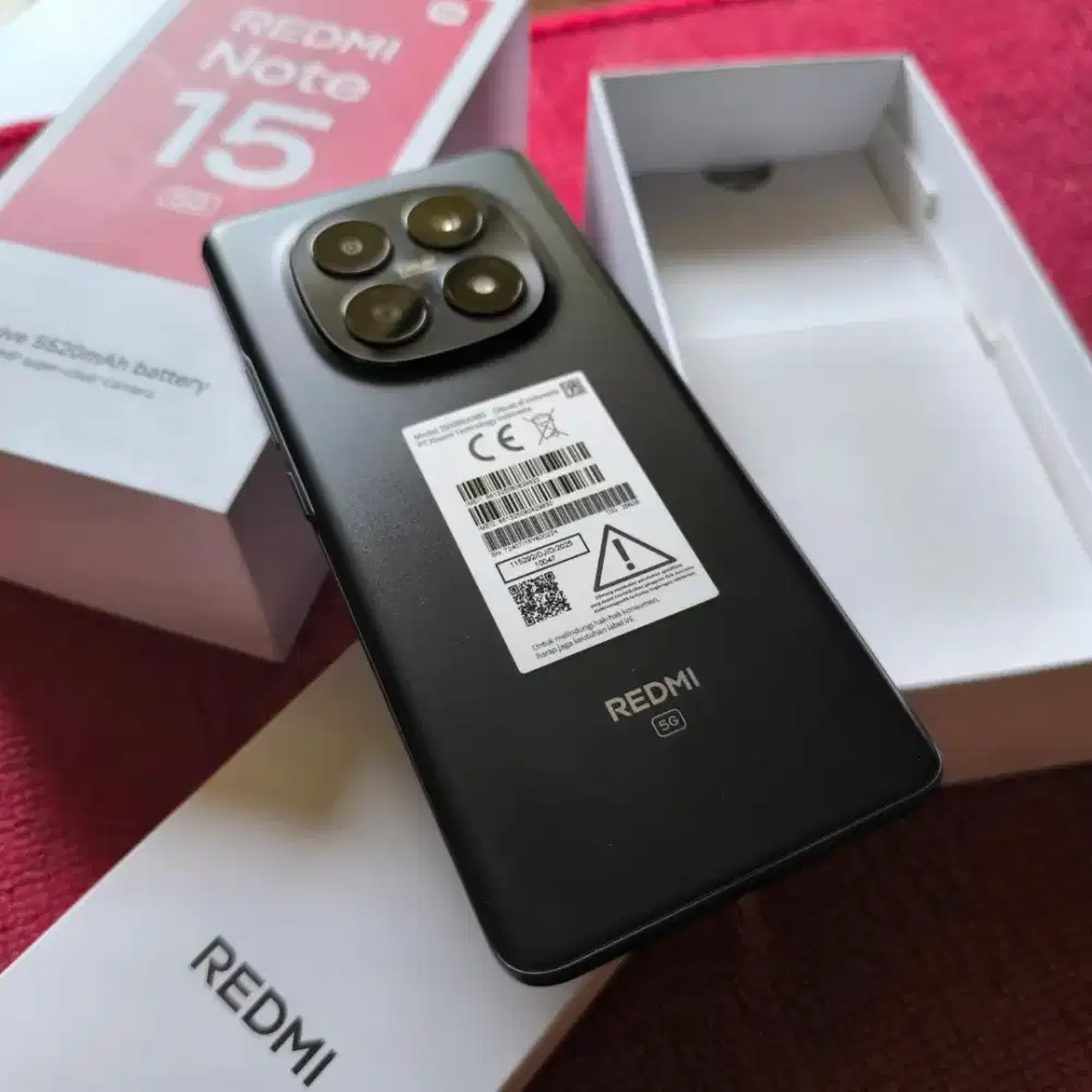 Xiaomi Redminote 15 5G 8/256gb fullset