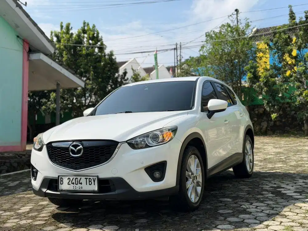 MAZDA CX5 GT Grand Touring 2.5 Putih 2013 #Pajero #Fortuner #SantaFe