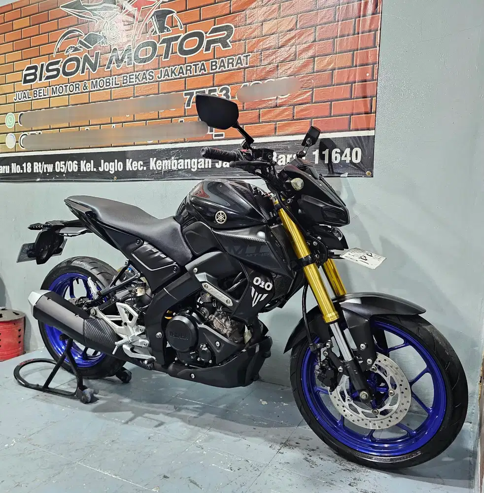 Km 28rb! Seperti baru! YAMAHA NEW MT15 VVA 2019 Mt 15 xabre