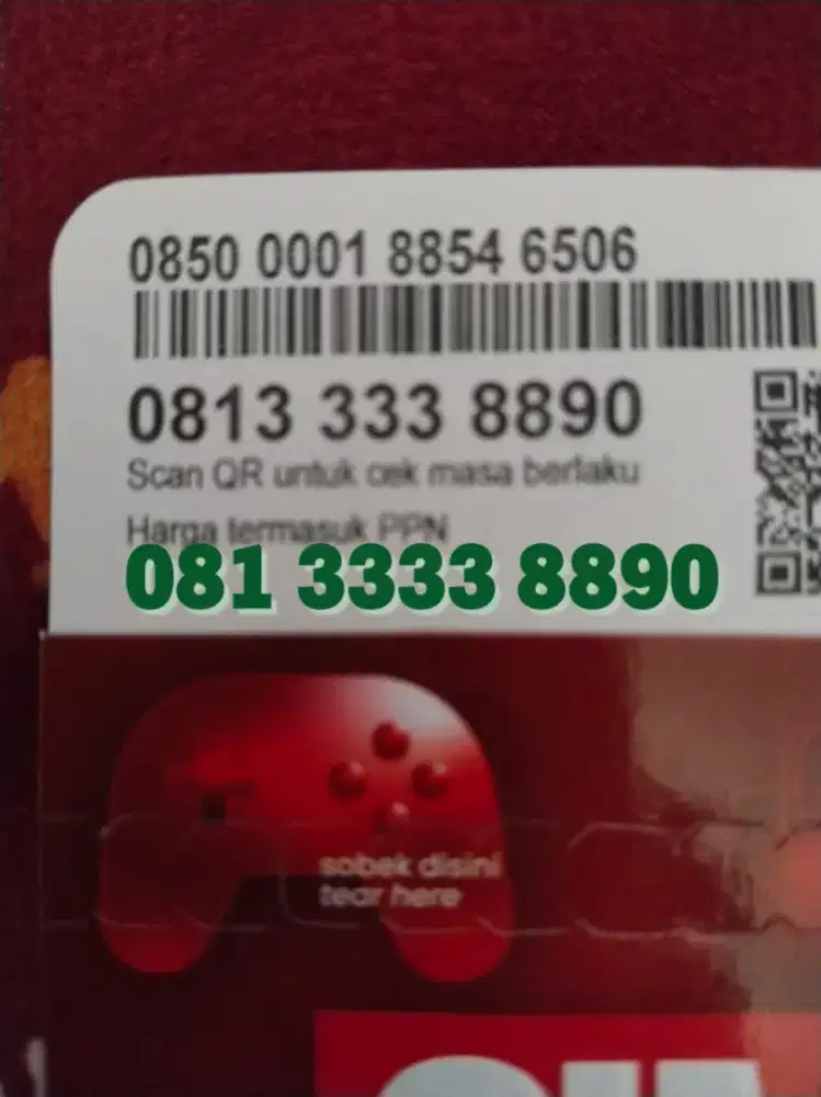 Nomer cantik simpati 11 digit rapi mantap