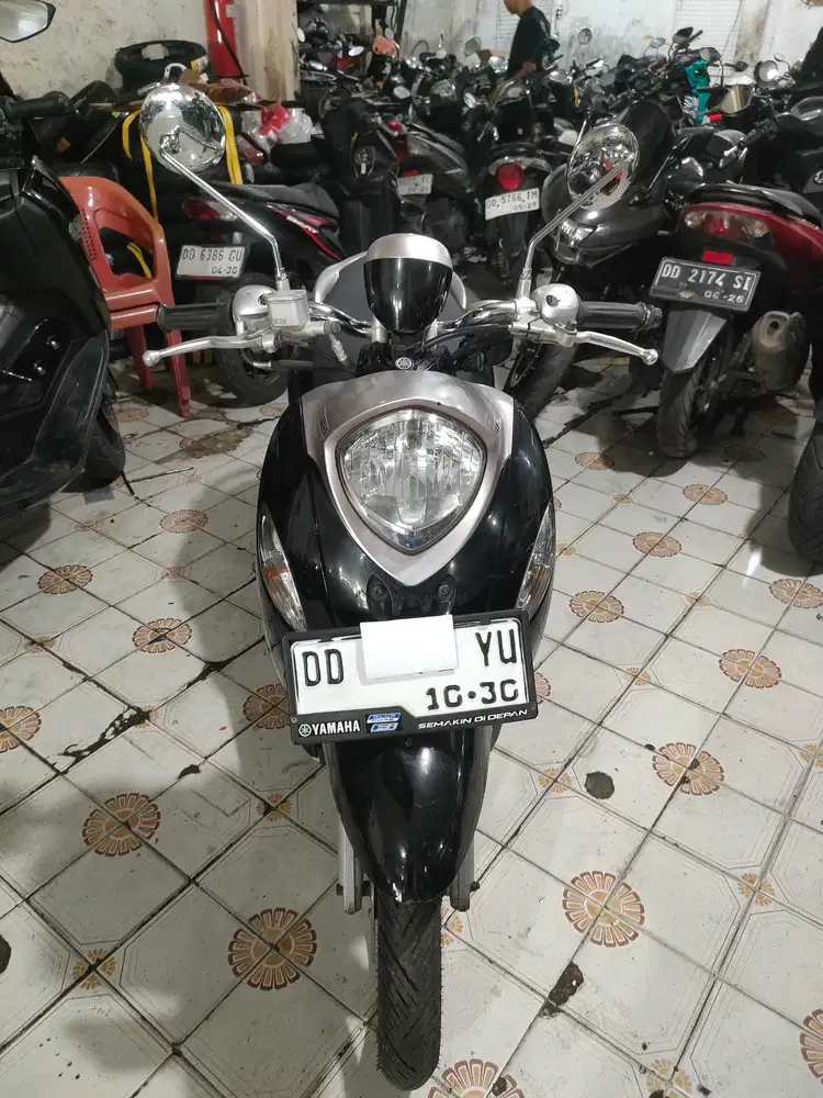 Yamaha fino 125cc 2020 hitam