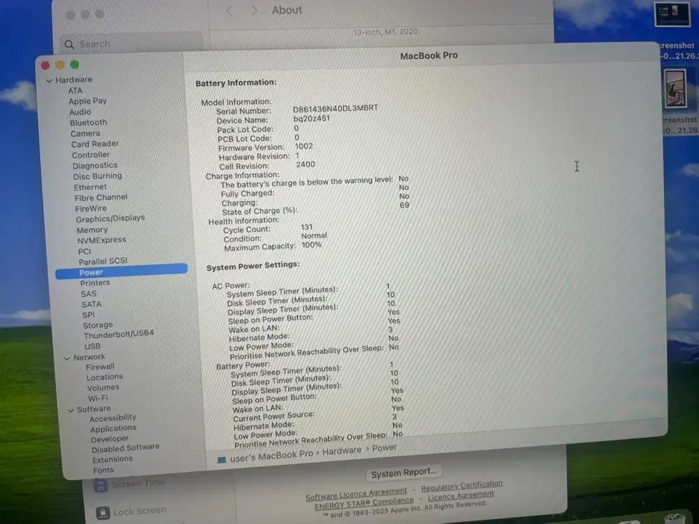 Macbook Pro M1 2020 8Gb 512Gb