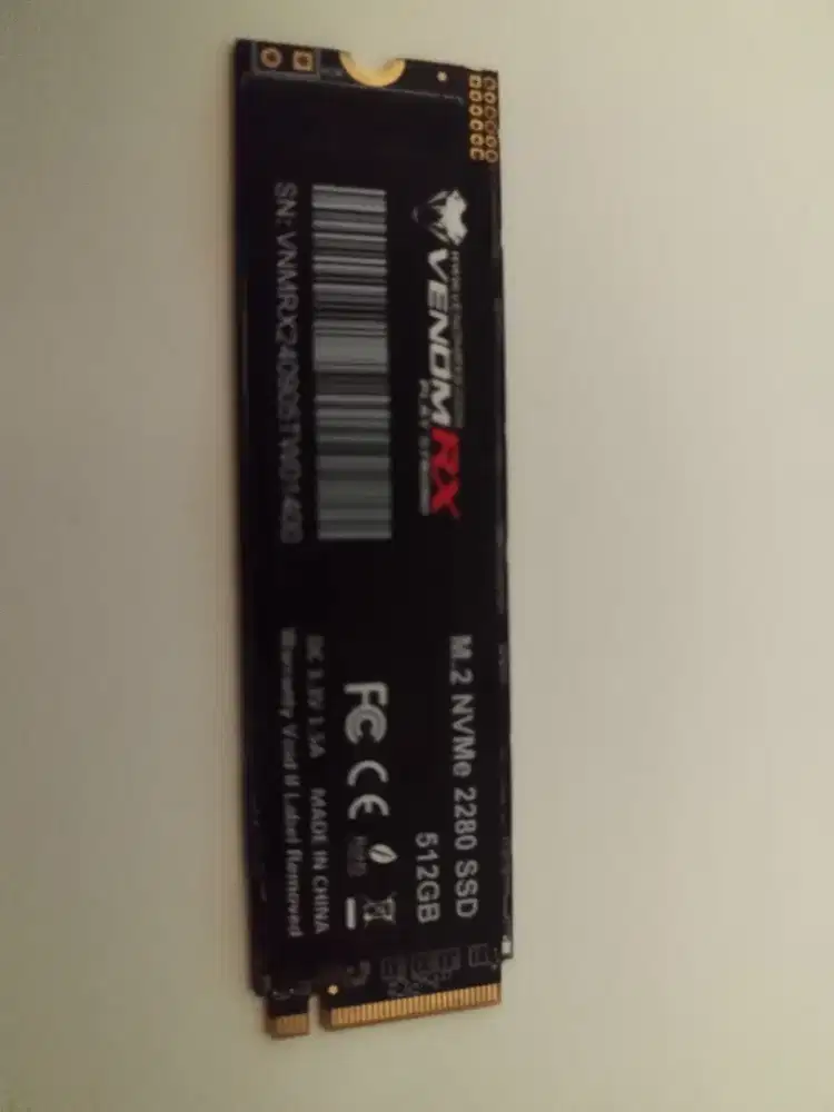 NVMe Venom RX 512GB