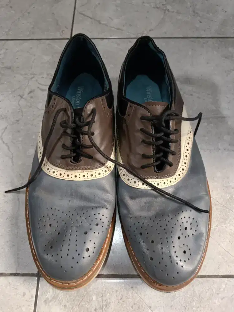 Sepatu Kulit Formal Winston Smith London Size 43