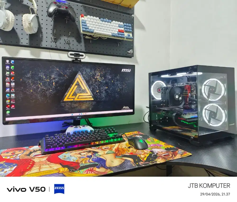 CPU INTEL i5 13400F + VGA RX 6650 XT 8GB - PC GAMING