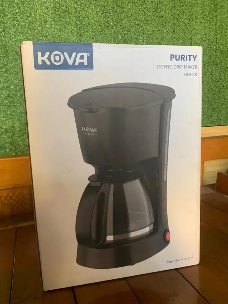 Baru Kova Purity coffee drip maker black