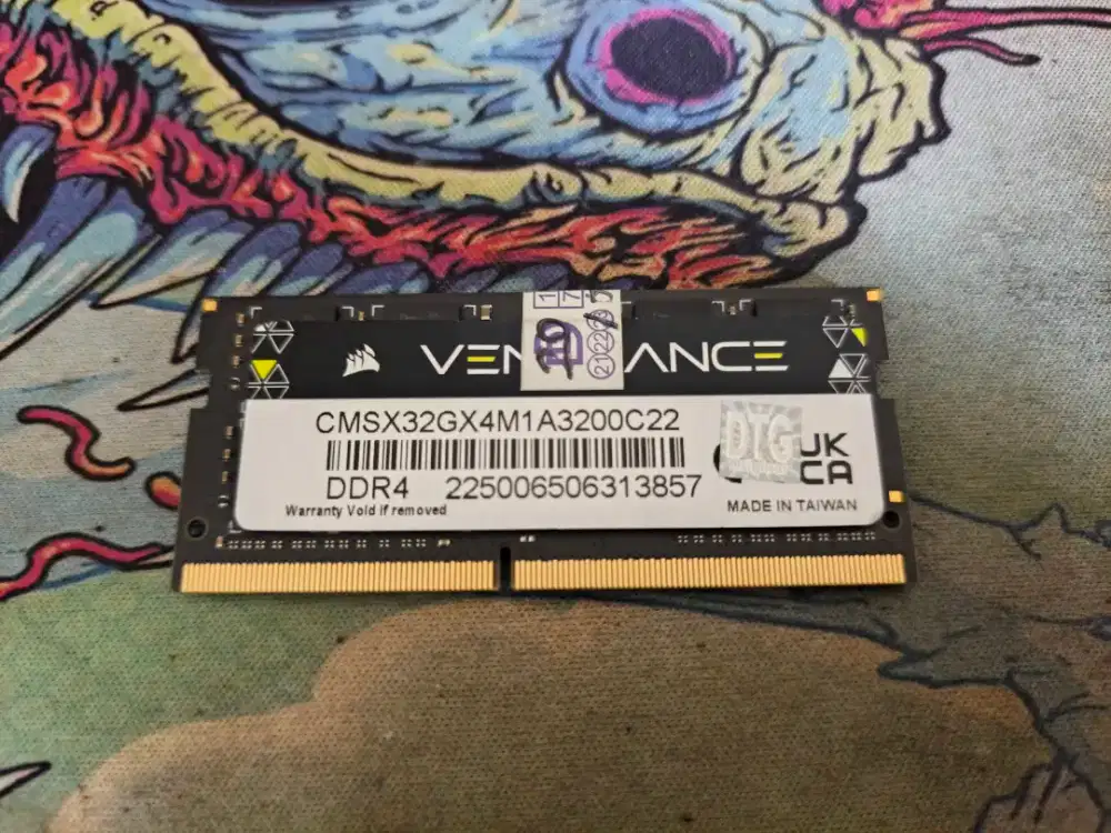RAM Laptop Corsair Vengeance Ddr4 32gb Garansi Lifetime DTG