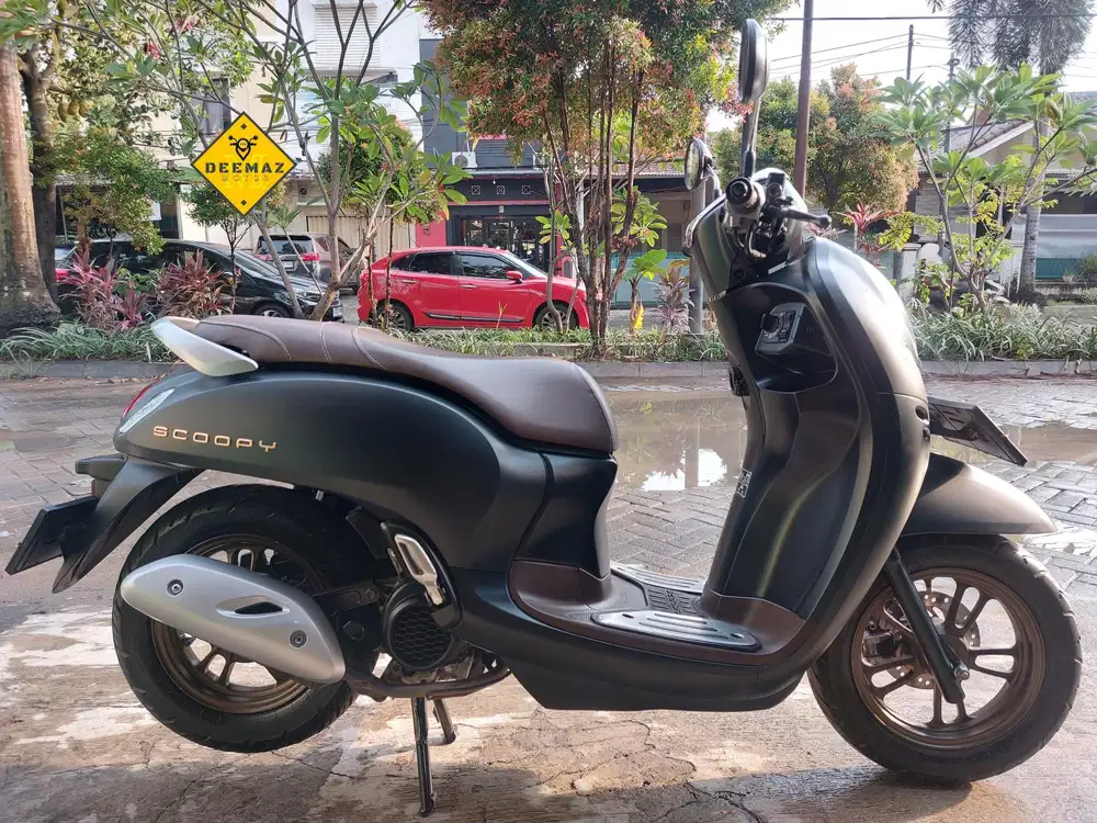 (DP 300 Rb)‼️Plat B DKI JakBar Scoopy Prestige Keyless Hitam 2024