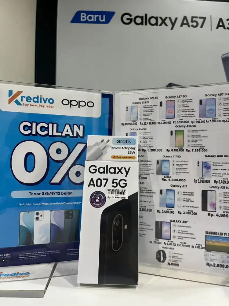 Samsung A07 5G 6/128gb ATLANTIS DAHSYAT
