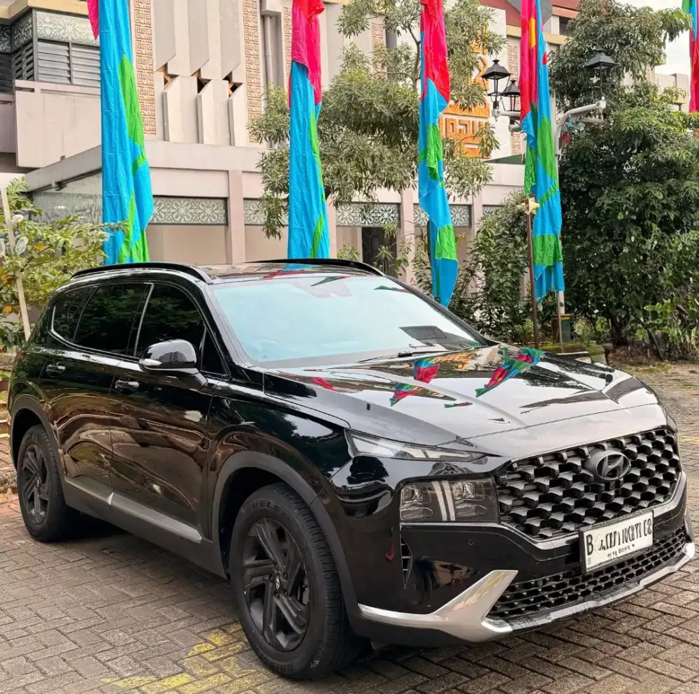 HYUNDAI SANTA FE SIGNATURE DIESEL 2023 – BLACK (TIPE TERTINGGI)