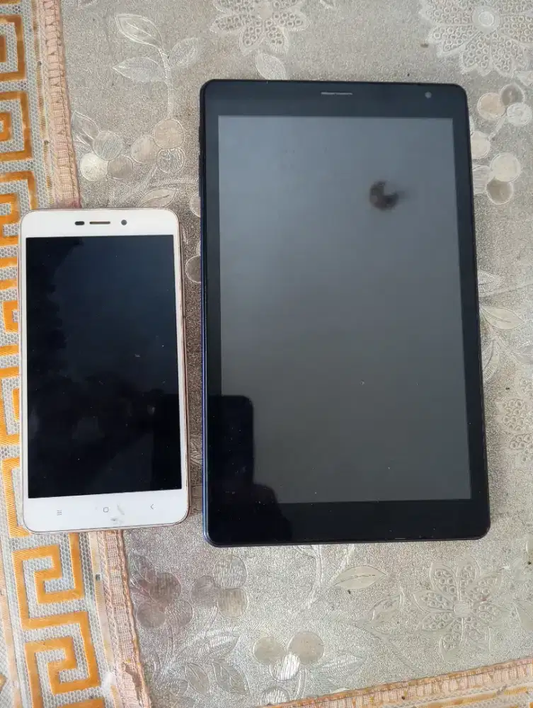 Hp Xiaomi redmi 4 dan tab advance mati total