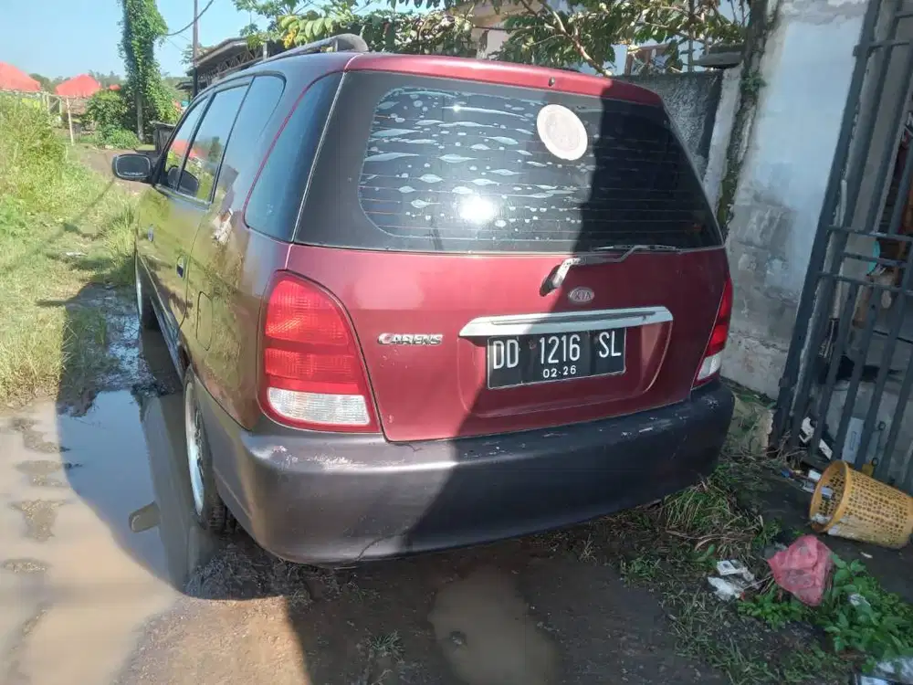 Kia Carens Manual 2001,Mobil Keluarga 3 baris kursi,Mobil 7 Seater