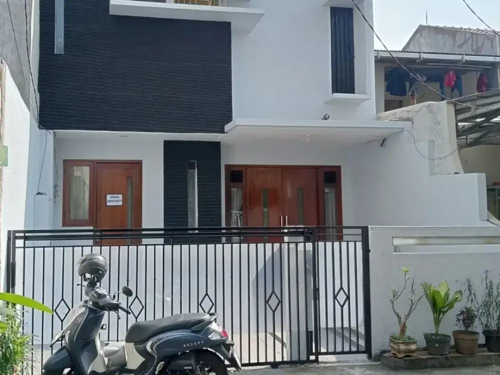 Rumah Minimalis 3+1 KT, Siap Huni, Bebas Banjir, area Rawamangun Jak-Tim