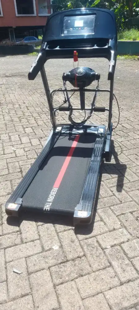Promo Treadmill elektrik jumbo 3fungsi