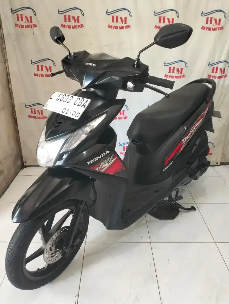 BEAT FI, Plat Panjang, Mulus, Mesin Alus, Lengkap