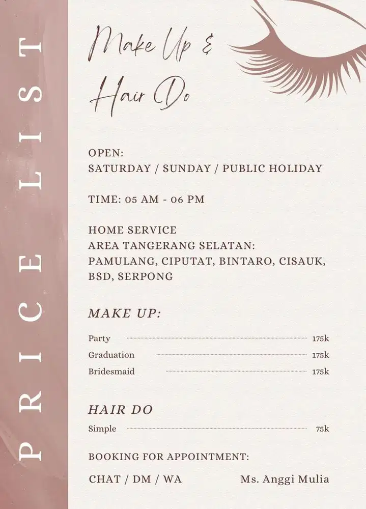 Make Up Artist (MUA)
