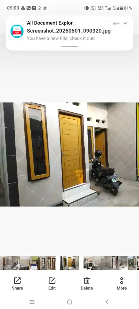 Rumah disewakan Cibitung (dekat STTD & MM2100)