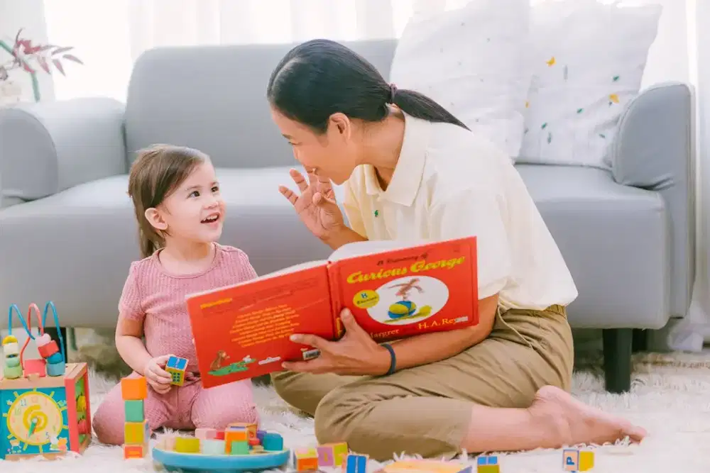 Pembantu urus anak 3 tahun