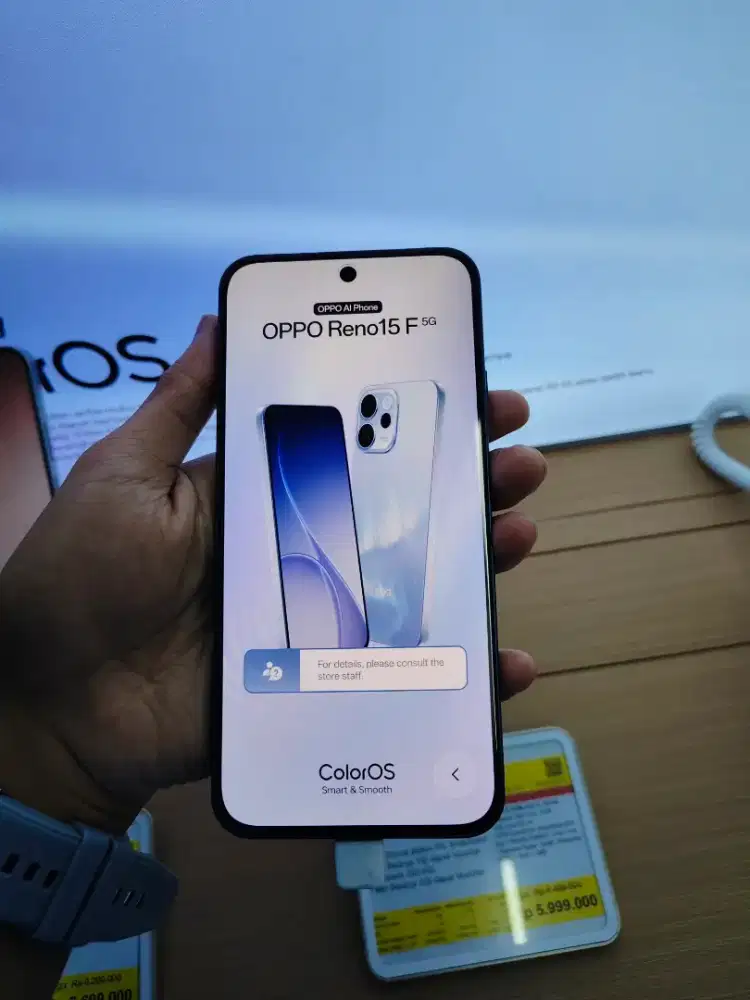 Oppo Reno 15F Cicilan pake kredivo bunga sampe dengan 0 persen