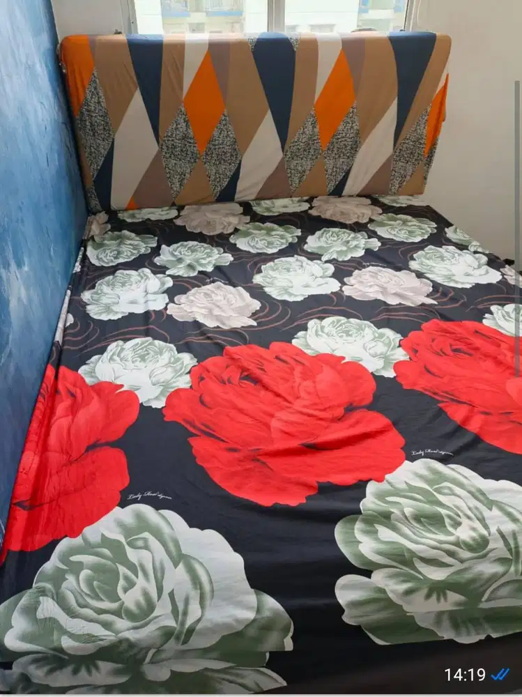 Dipan + Kasur 160x200 Mulus Kalibata