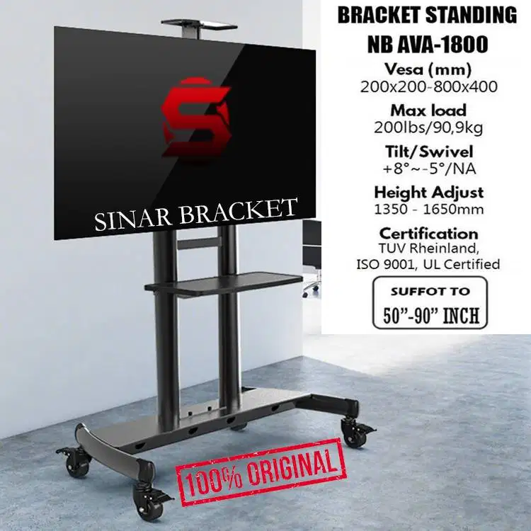 NORTH BAYOU 50-90 NB AVA1800-70-1P STANDING TV NB AVA 1800 BRACKET