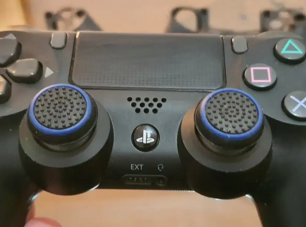 Stik PS4 Ori Sony DualShock 4 Mulus No Drift + Karet + Bonus Earphone