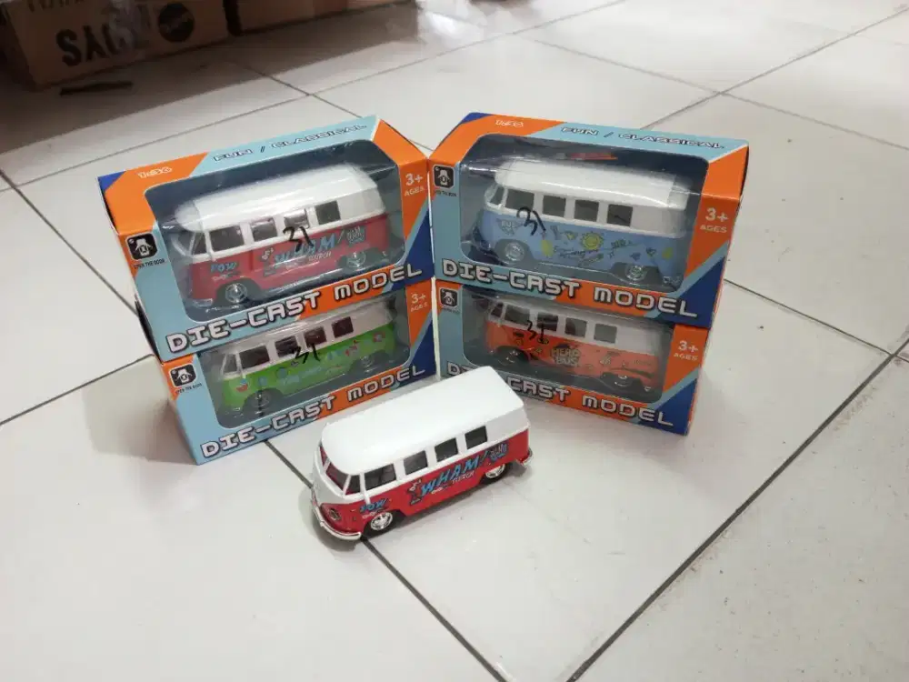 Mainan Anak Diecast VW Combi