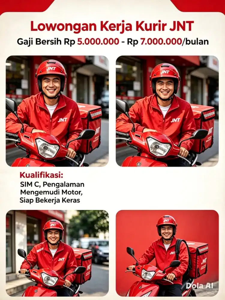Loker kurir JNT Area Delivery Kecamatan Kembangan Jakarta Barat