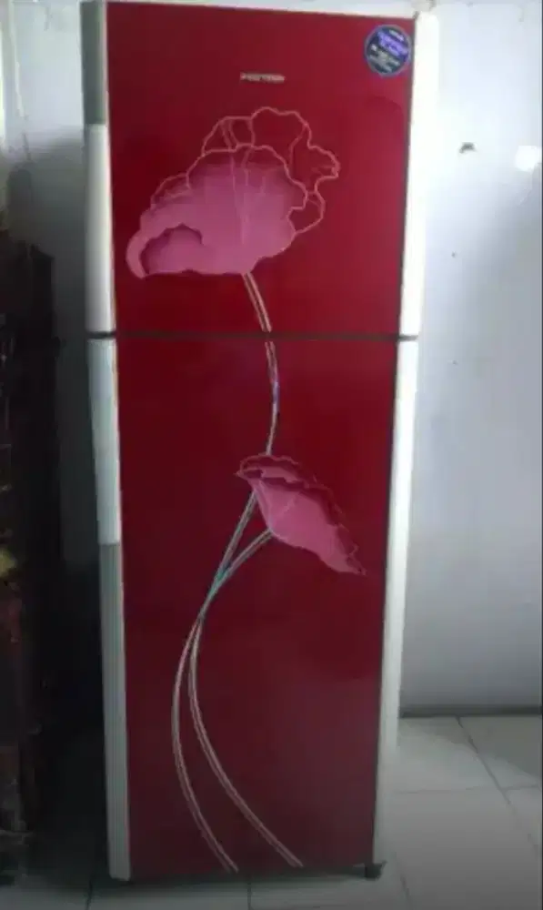 Kulkas Polytron 2 pintu tinggi normal dingin Joss