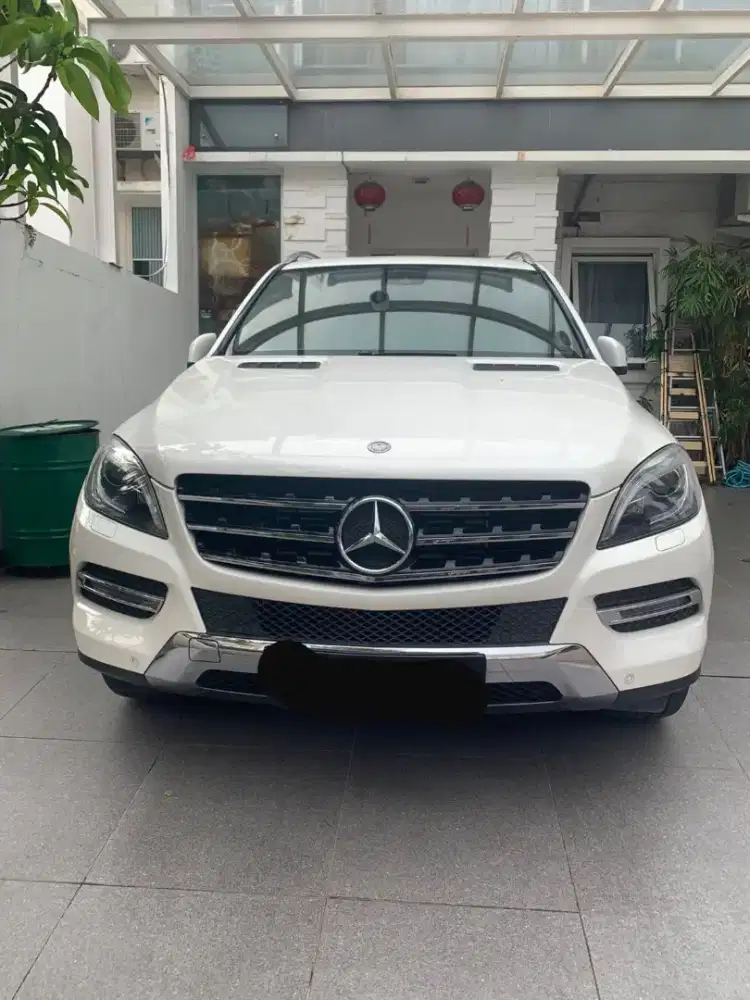 Mercedes-benz ml250 CDI Diesel nik 2014 putih white