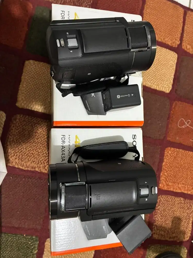 Handycam Sony 4K FDR-AX43A Mulus