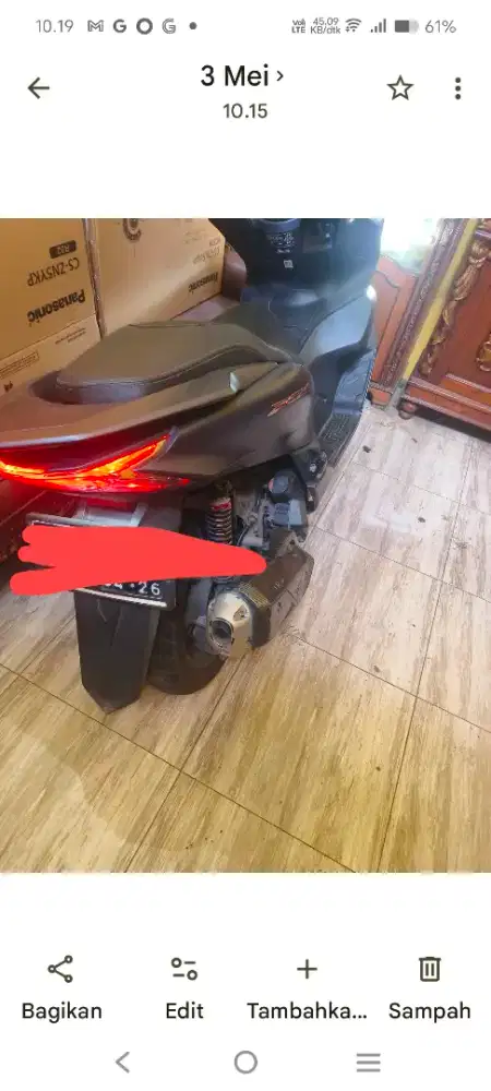PCX160ABS tahun 2021