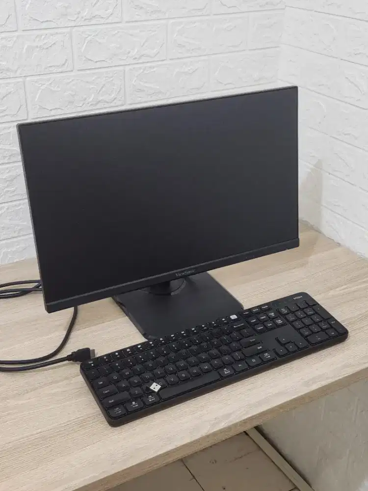 Monitor LED Viewsonic 22 in inch VA 2256H like new seperti baru