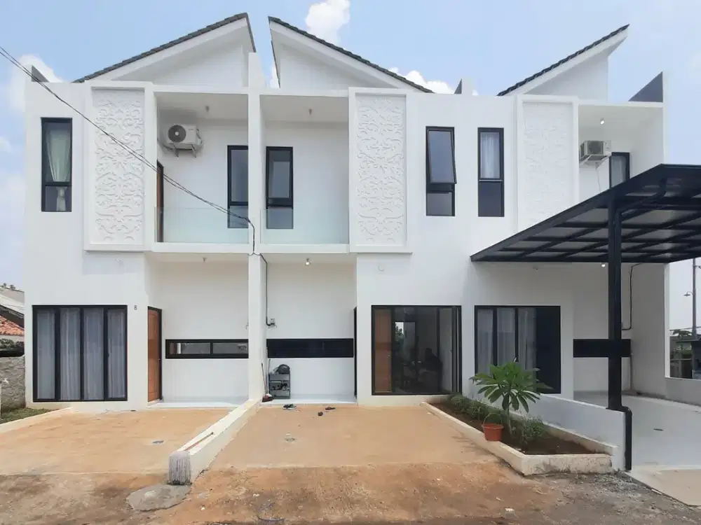 Rumah murah Minimalis Rumah 2 lantai akses startegis free costum