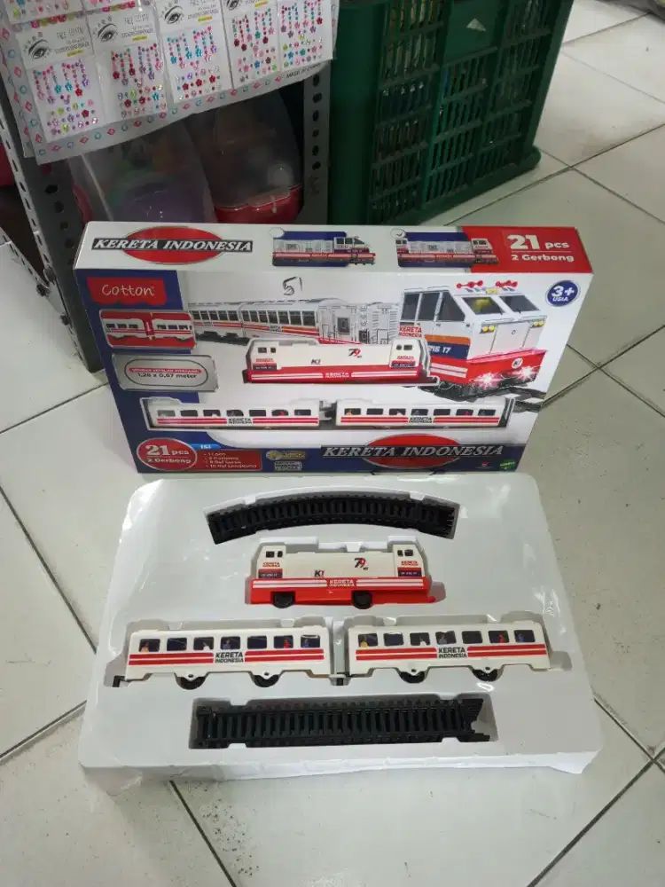 Mainan Anak Kereta Indonesia Ki