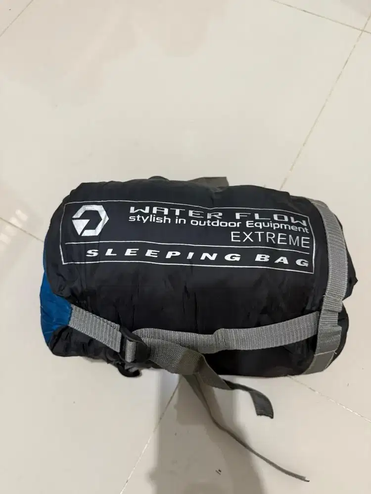 Sleeping Bag water flow