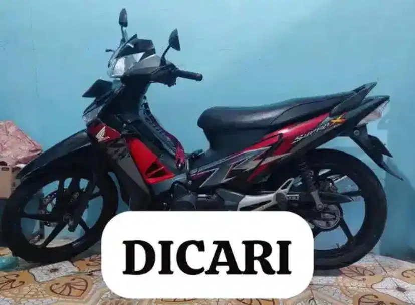Di Cari Supra X 125 Double Disk 2010 Ke Atas Supra X 2012 Supra X 2013
