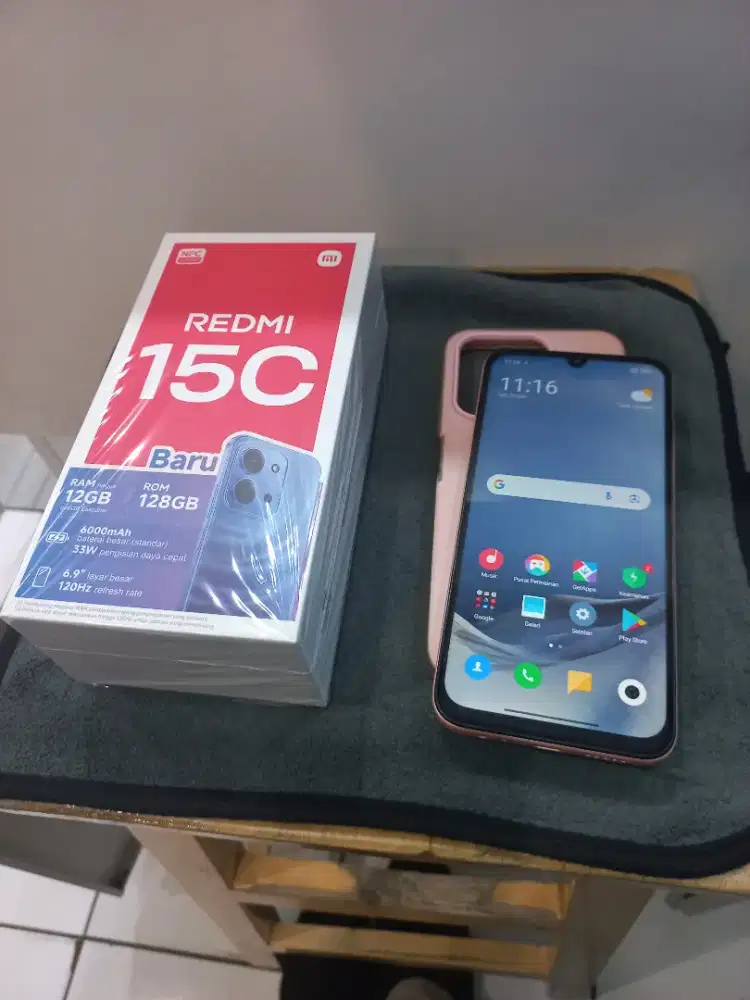 REDMI 15C Resmi 6+6gb / 128gb