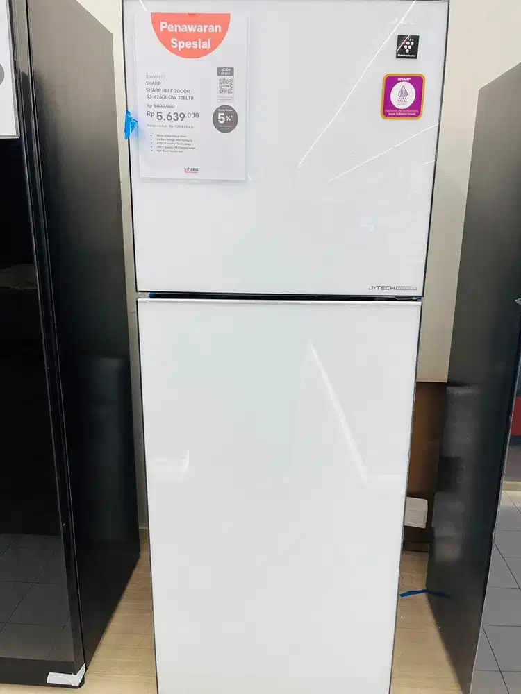 Kulkas Sharp Magic Note 338 liter
