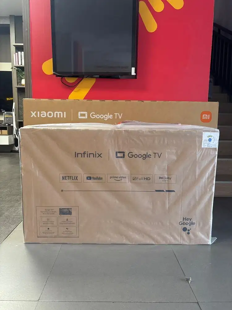 Cicilan 0% TV Infinix 43inc Google TV