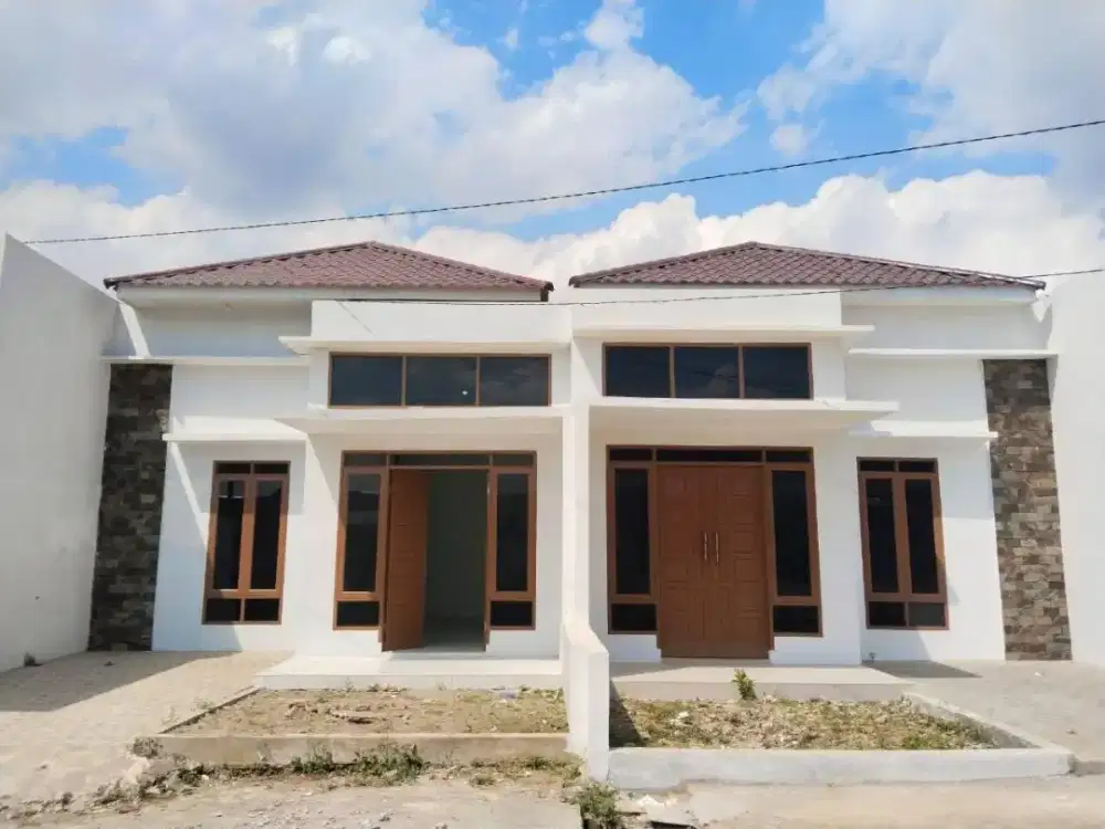 RUMAH DOUBLE DINDING JALAN EKA JAYA TIPE 50
