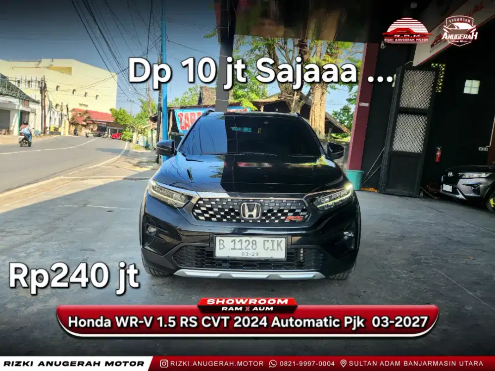 Dp ringan Honda WR-V 1.5 RS CVT 2024 Automatic AT
