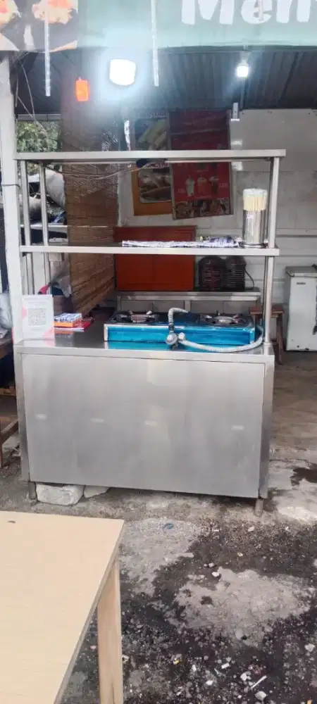 Jual Murah Lemari Kitchen Stainless Steel baja